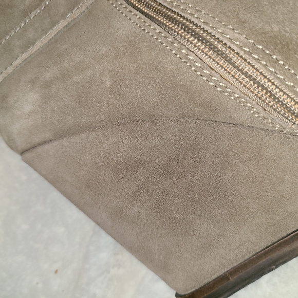 Dolce Vita Size 10 Brown Suede Leather Wedge Booties - Picture 13 of 15